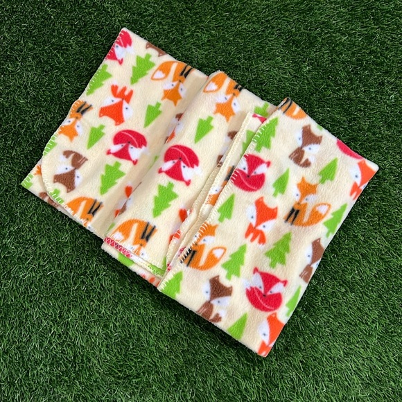 Other - Lightweight fleece blanket- Fox Print